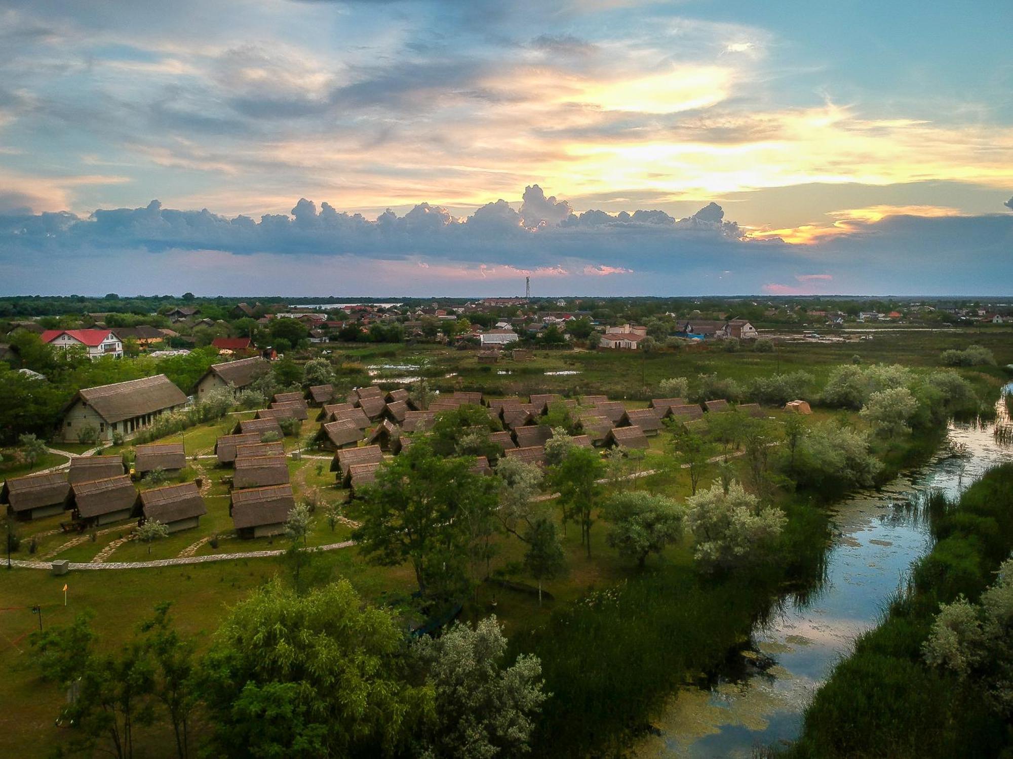 Dolphin Camping Sfântu Gheorghe Exteriér fotografie